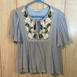 Floral Mod Boutique Blouse
